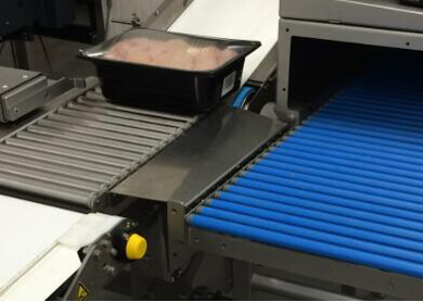 food roller conveyor for food transport